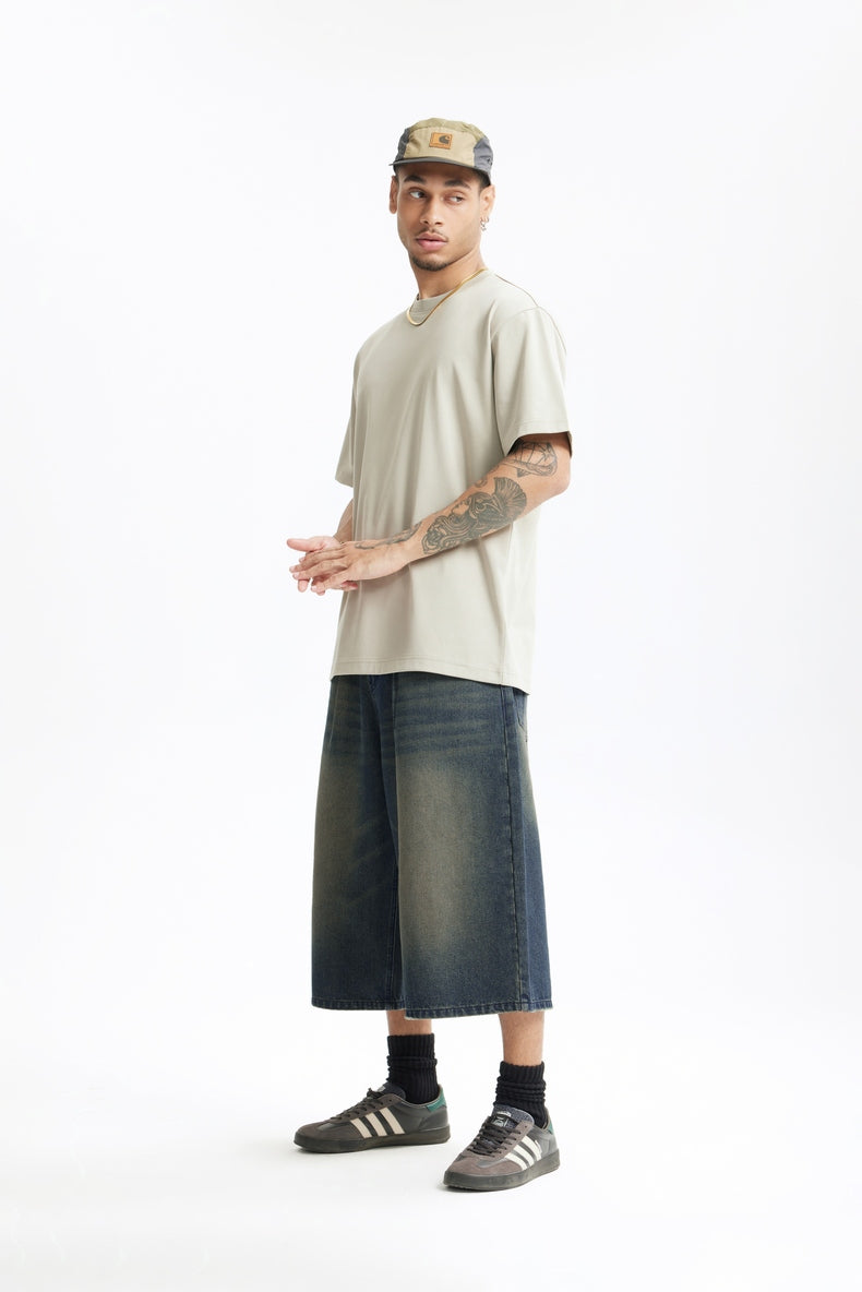 12665S25 DIRTY BLUE SHORTS