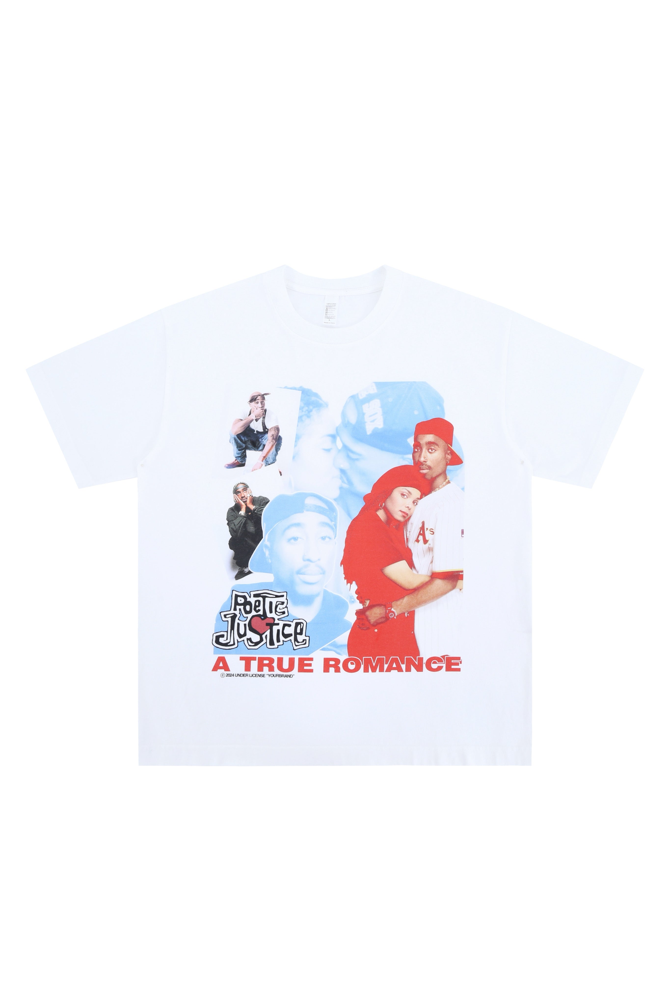 POETIC JUSTICE WHITE TEE