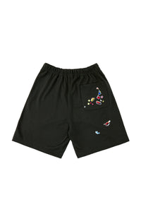 SUPERWAY BLACK SHORTS