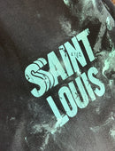 ST LOIUS SAINT VINTAGE BLUE AND BLACK PANTS