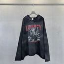 LIBERTY AR TIE MASTER BLACK HOODIE