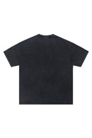 Small vintage style print tee