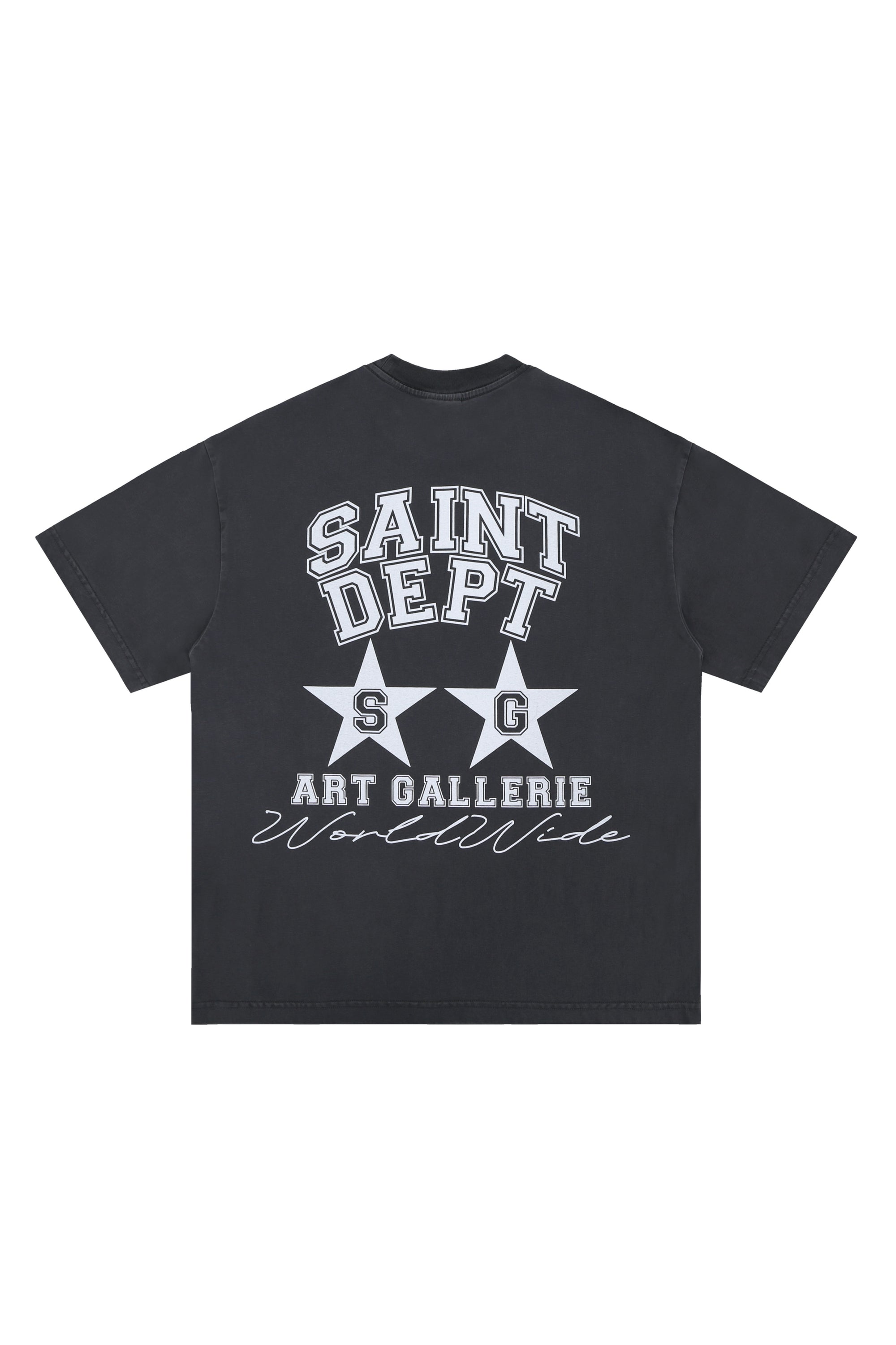 Oversized varsity-style tee