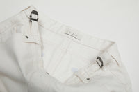 CK9521 WHITE BOWLEG JEAN