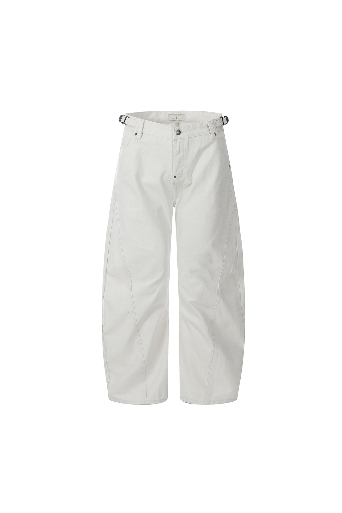 CK9521 WHITE BOWLEG JEAN