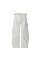 CK9521 WHITE BOWLEG JEAN