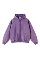 AR TIE MASTER PURPLE ZIP HOODIE