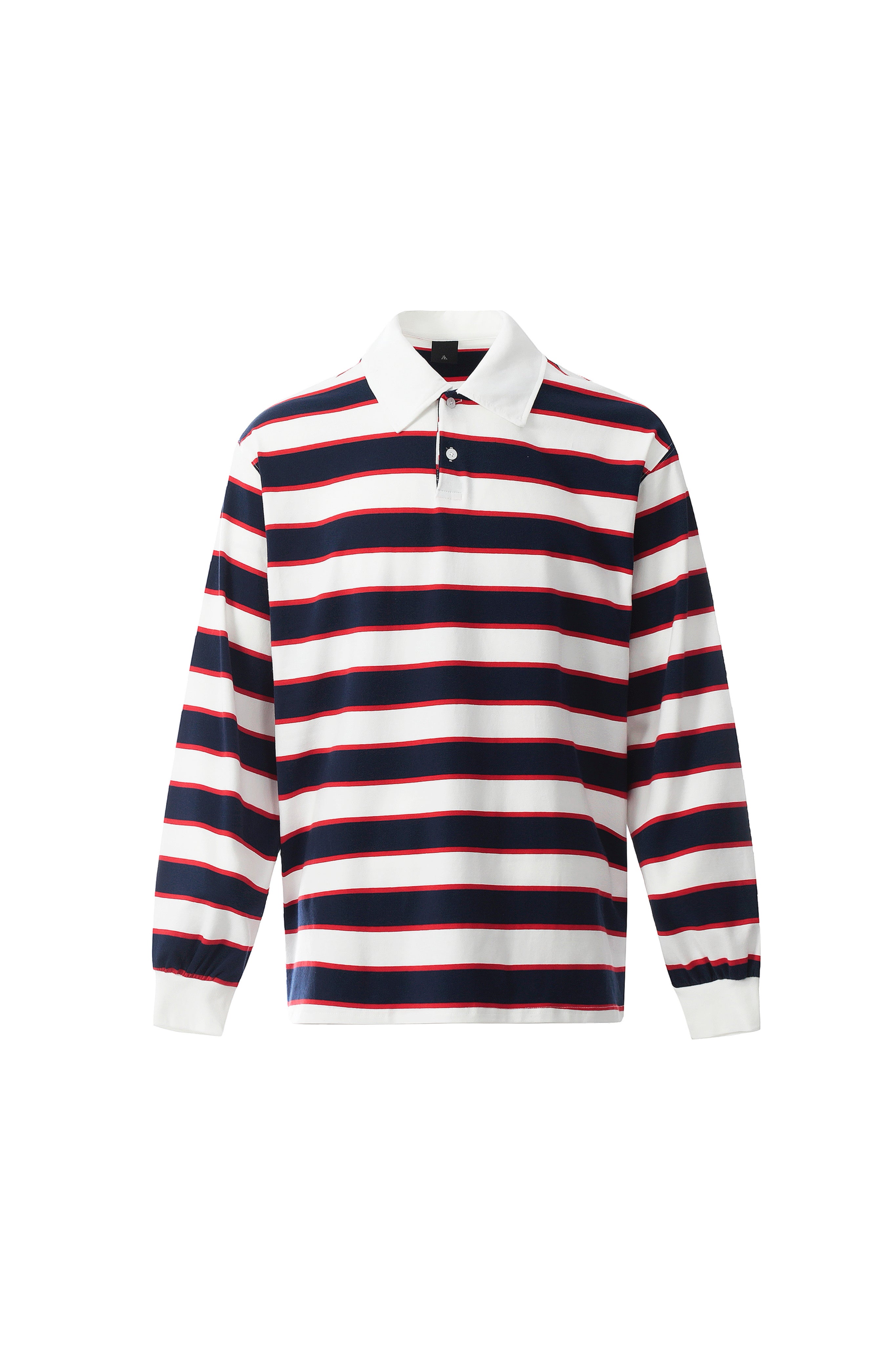 WIIKN POLO DARK  BLUE AND  WHITE LONGSLEEVES