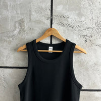 Black Core Tank Top