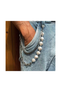 POCKET CHAIN OVAL BEADS