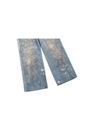 STARLIGHT SPLATTER BLUE JEANS