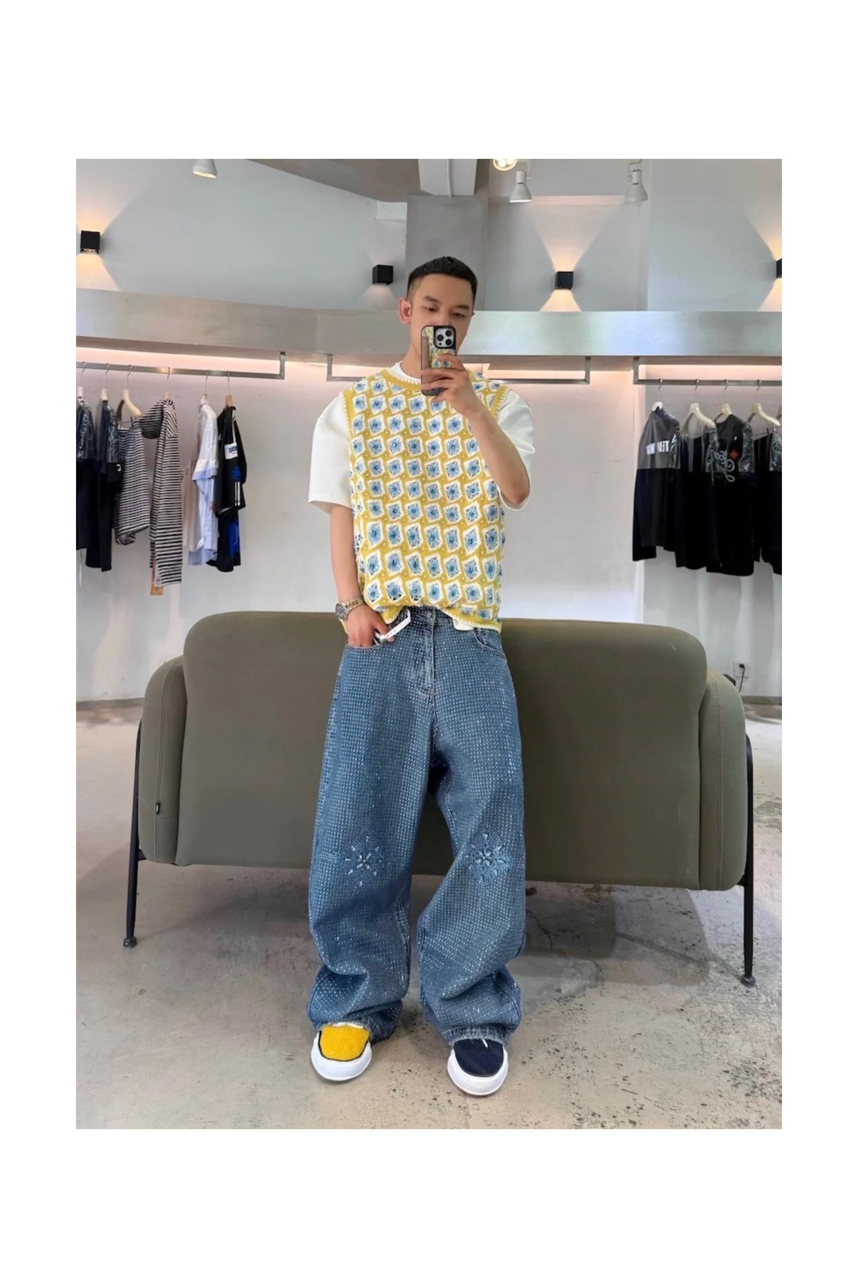 COSMIC BOOM BLUE JEANS