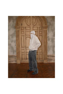 COMET CUTS STONED BLACK JEANS