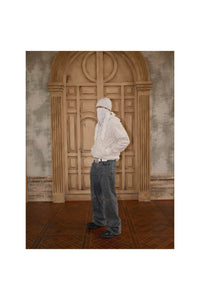 COMET CUTS STONED BLACK JEANS