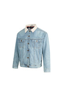 PLAID INNER DENIM JACKET