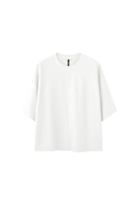 PLAIN CREWNECK RN SHORTSLEEVE TEE