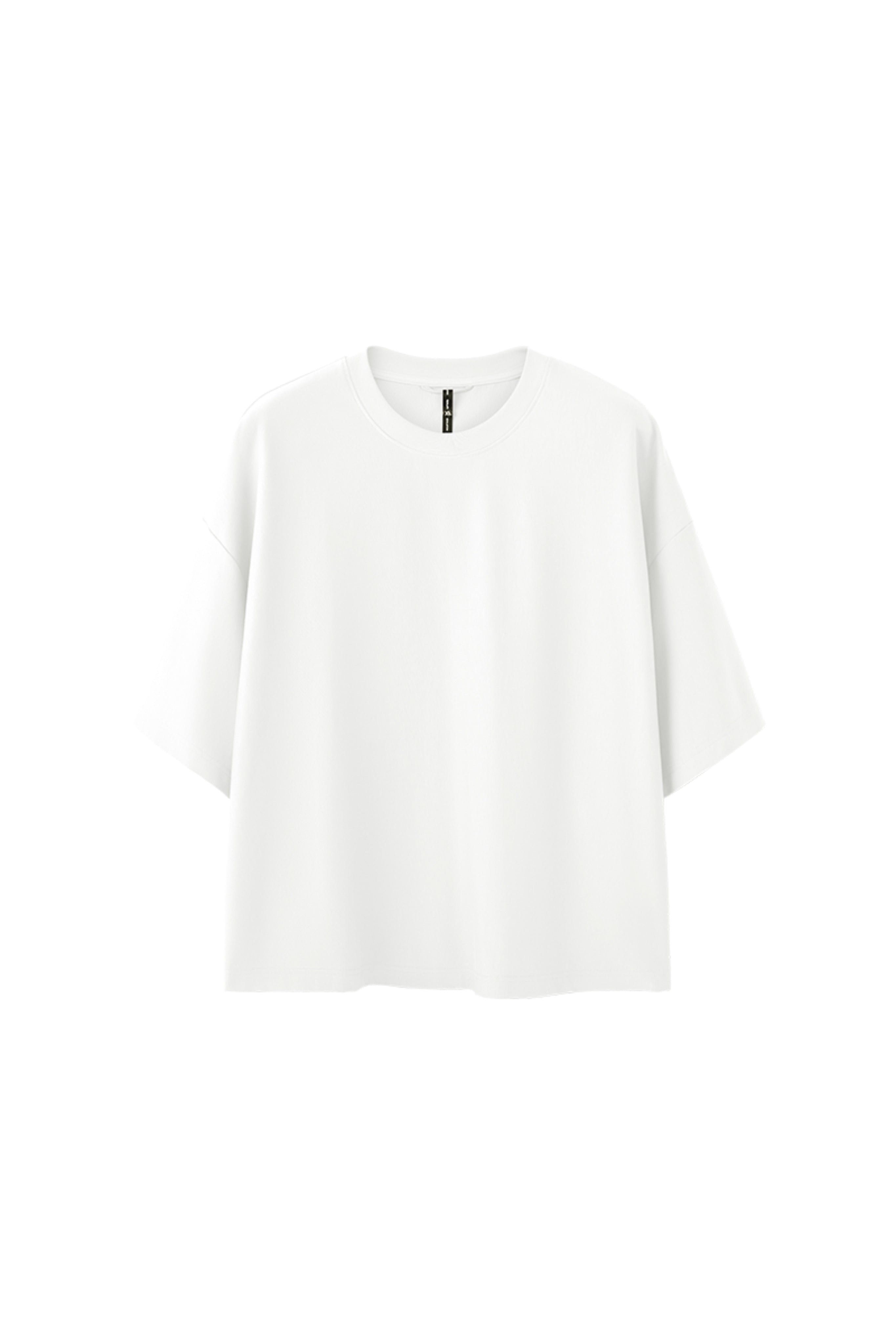 PLAIN CREWNECK RN SHORTSLEEVE TEE