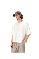 PLAIN CREWNECK RN SHORTSLEEVE TEE