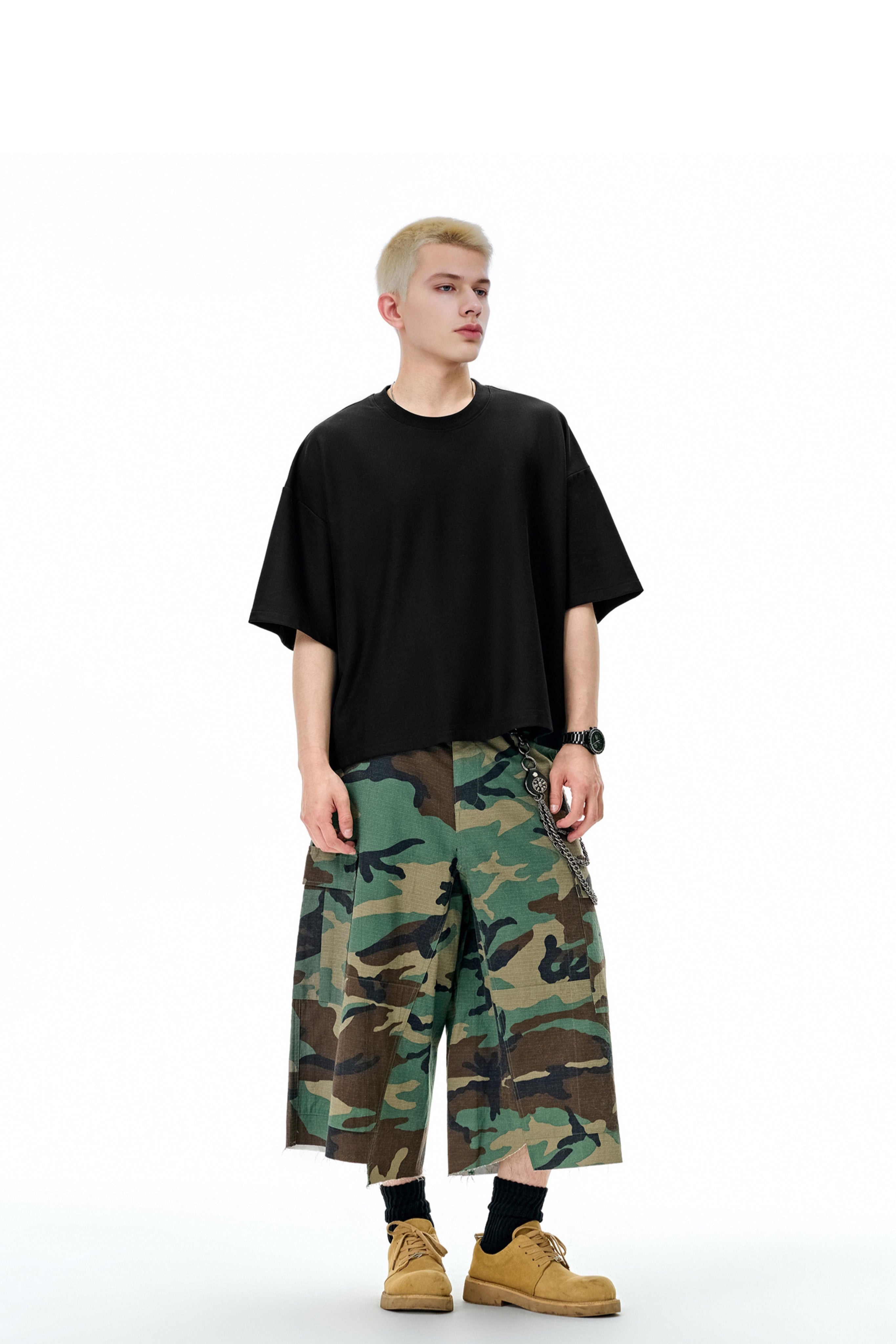 PLAIN CREWNECK RN SHORTSLEEVE TEE