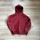 AR TIE MASTER WHITE ZIP HOODIE