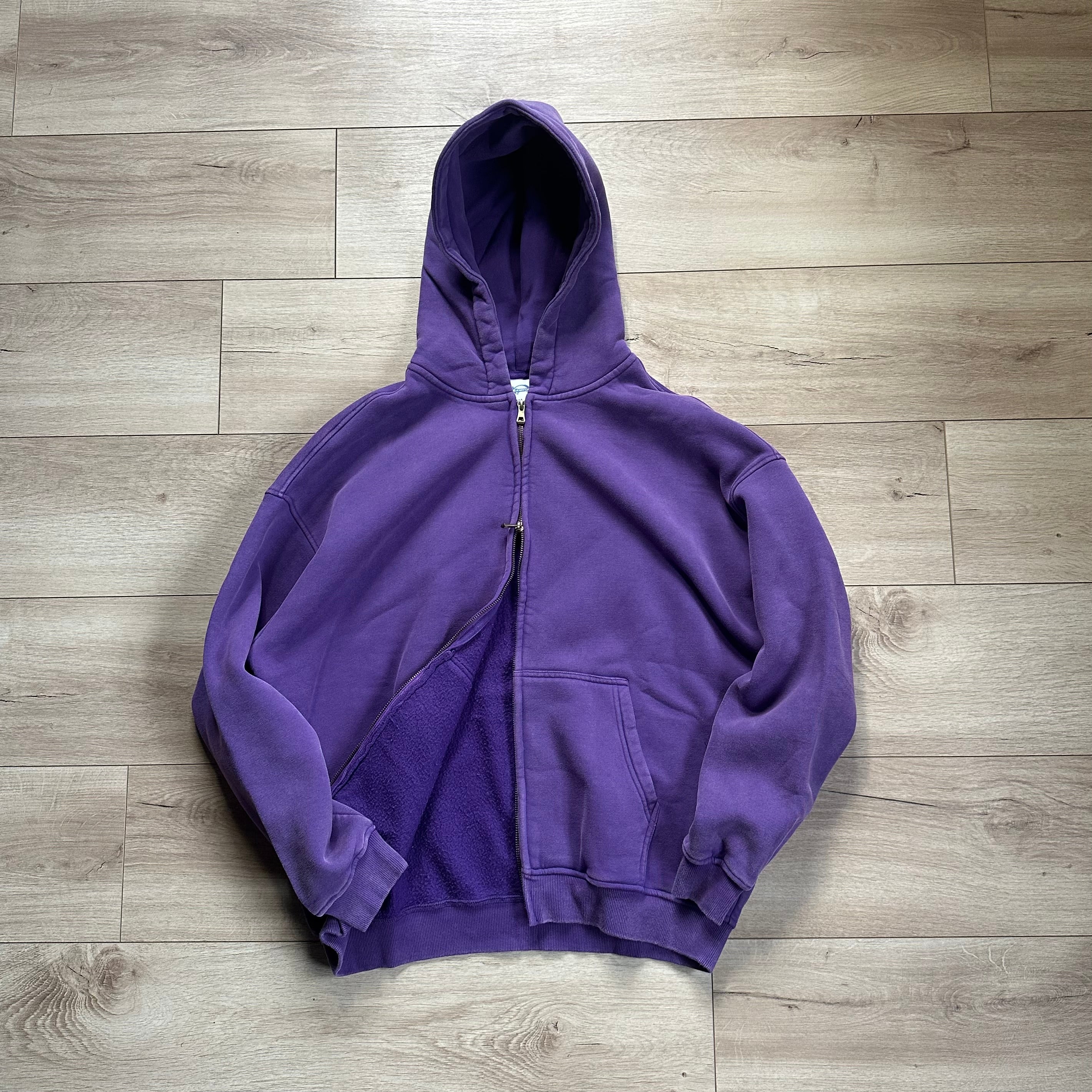 AR TIE MASTER PURPLE ZIP HOODIE