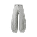 Light gray pants on a white background