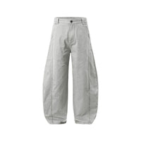 Light gray pants on a white background
