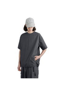 TECHLATON PLAIN GREY TEE