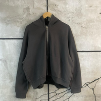 PATTERNED INNER ZIPPER HOODIE