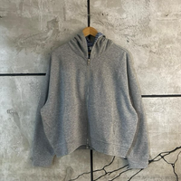 PATTERNED INNER ZIPPER HOODIE