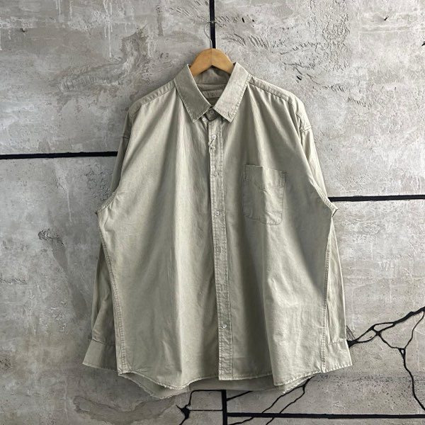 WIIKN PLAIN CREAM LS SHIRT