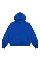 DOTTED ZIPPER HOODIE