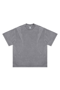CROSS GREY TEE
