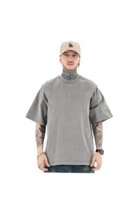 CROSS GREY TEE