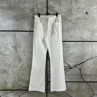 M JEANS WHITE FLARE DENIM