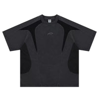 GREY BLACK OUTLINE SHIRT