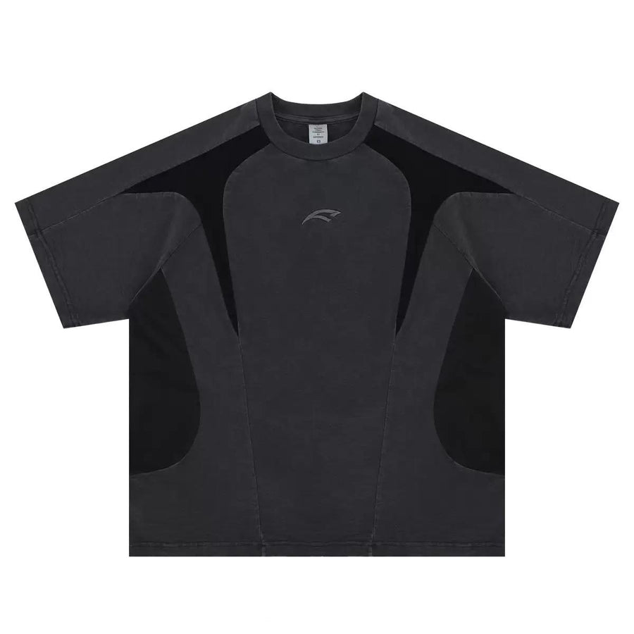 GREY BLACK OUTLINE SHIRT