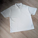 SUPERWAY WHITE ZIPPER SHIRT