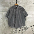 AMI BLACK STRIPED SHIRT
