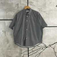 AMI BLACK STRIPED SHIRT