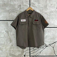 ROSE BROWN COLLAR SHIRT