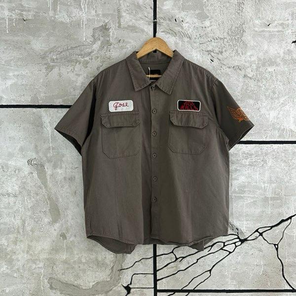 ROSE BROWN COLLAR SHIRT