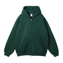 AR TIE MASTER GREEN ZIP HOODIE