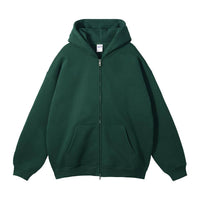 AR TIE MASTER GREEN ZIP HOODIE