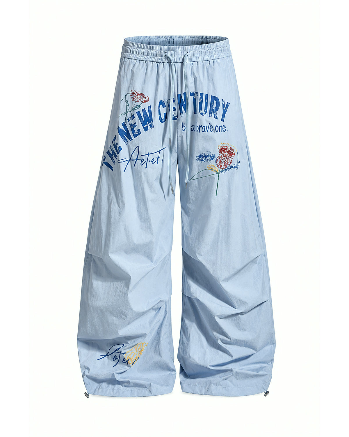 JOD powder blue championship wide pant