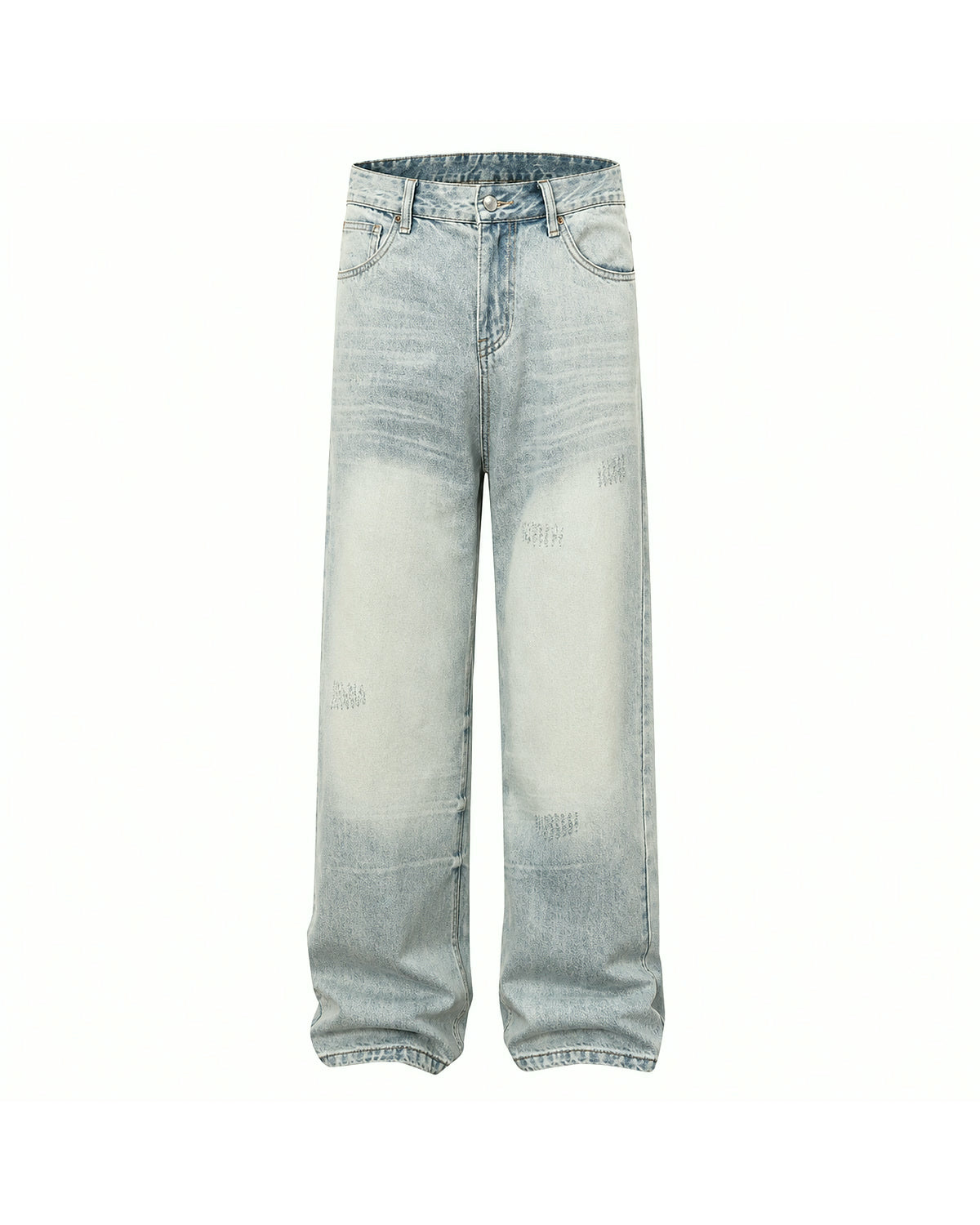 JOD light blue distressed denim